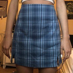 Plaid Brandy Melville Clara Skirt